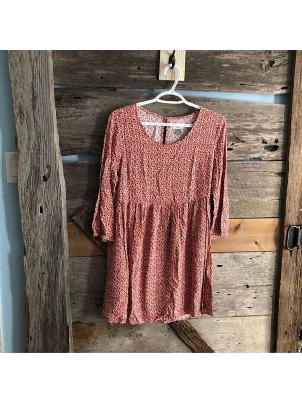 OLD Navy Size Small Red/Orange lightweight summer dress